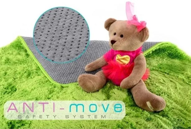 Plyšový detský koberec MOCCA