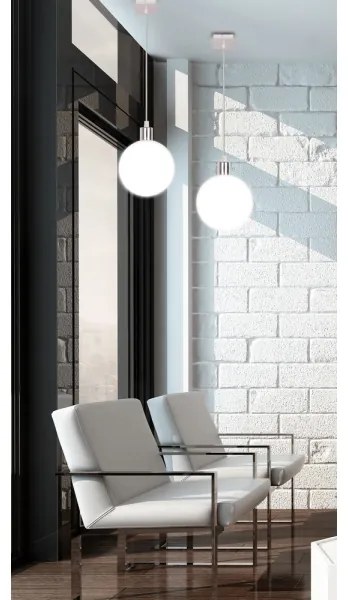 Luster na lanku ODEN 1xG9/40W/230V pr. 15 cm