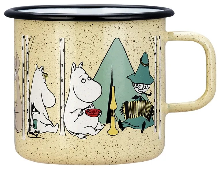 Hrnček Moomin Campers 0,8l, smalt / béžový