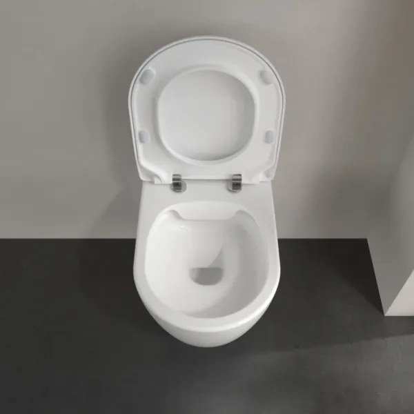 Villeroy & Boch 5656RS01 - Závesné WC so sedátkom SoftClose AVENTO keramika/biela