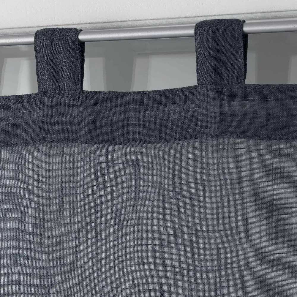 Antracitové záclony v súprave 2 ks 60x160 cm Zazy – douceur d'intérieur