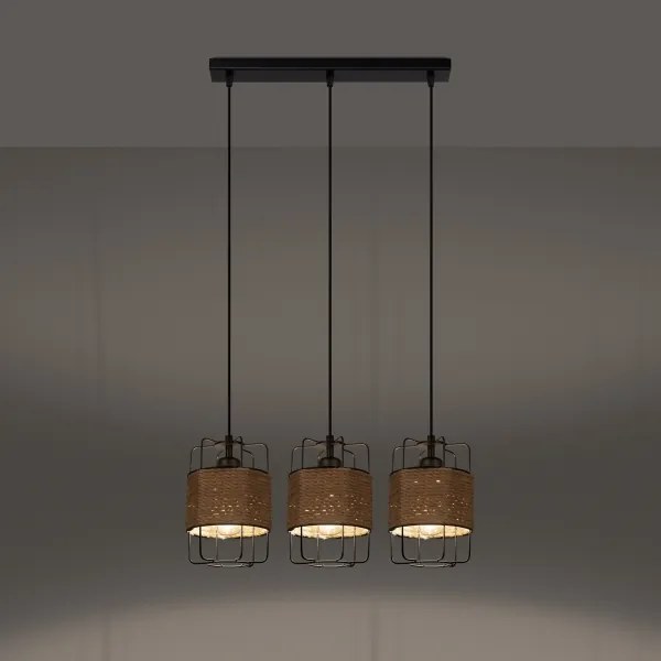 Sollux SL.1301 - Luster na lanku GIZUR 3xE27/15W/230V