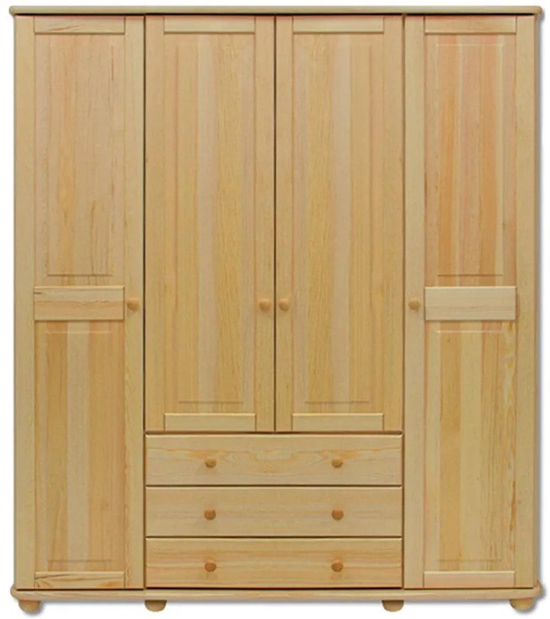 Skriňa z borovice SF129 surová