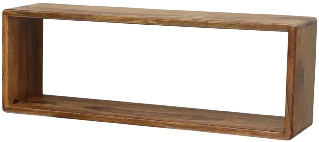 furniture-nabytek.cz - Drevená polička do kúpeľne 100x35x22 z masívu palisander