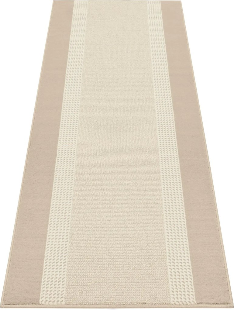 Hanse Home, AKCIA: 80x500 cm Behúň Basic 105490 Ivory, béžová, chodba / predsieň