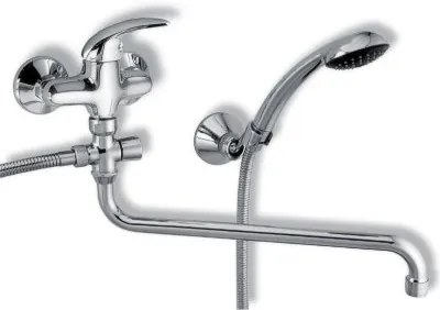 Novaservis Metalia 55, vaňová paneláková batéria 150 mm, chrómová, 55071,0