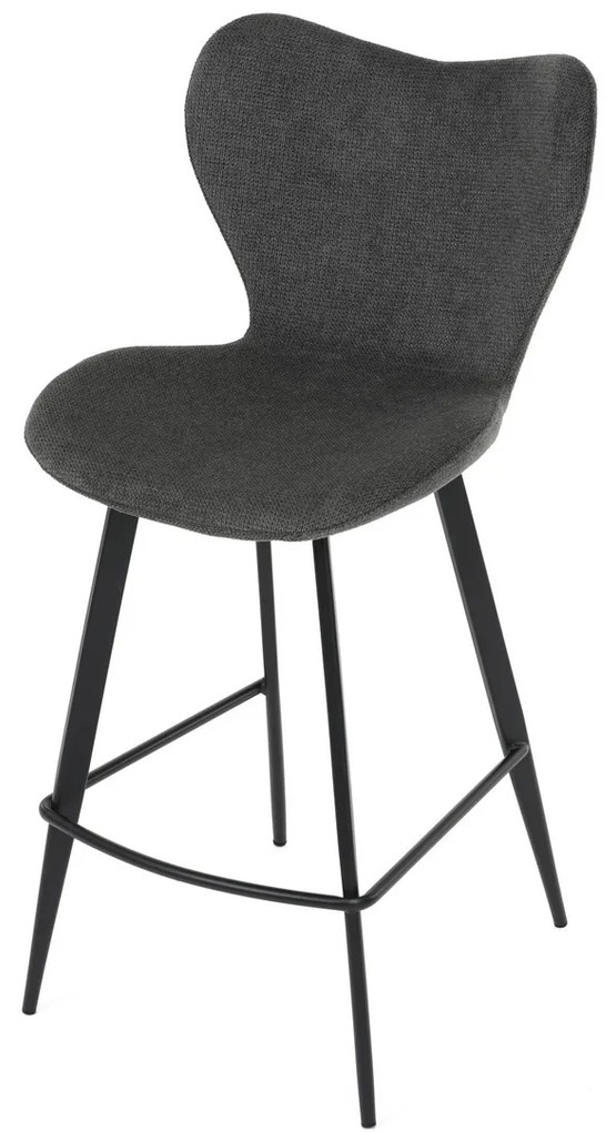 Sada barových stoličiek B-1068 GREY2, 2 ks