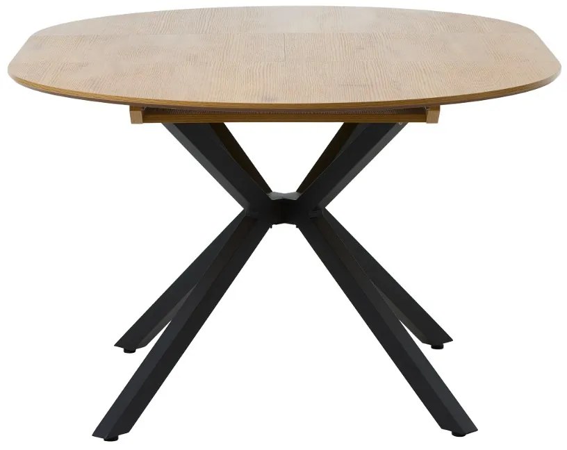 Rozkladací jedálenský stôl Valenzuela 120-170 cm vzor dub