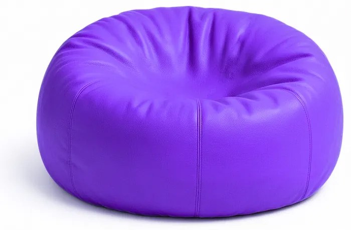 Sedací vak guľa fialová EMI