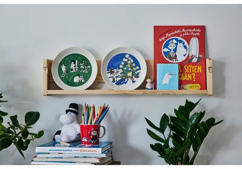 Set tanierov Moomin Drawing & Christmas 19cm, 2ks