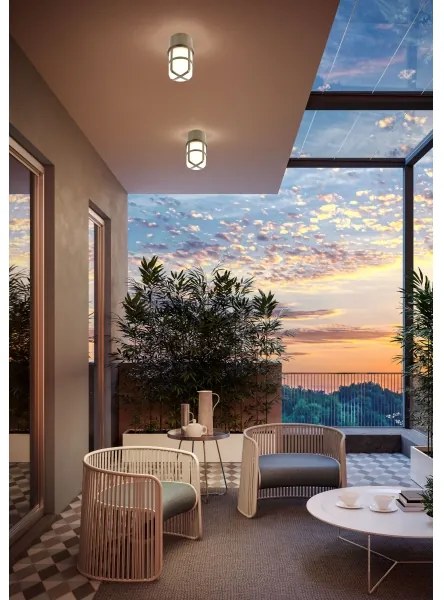 Redo 90193 - Vonkajšie bodové svietidlo TRITON 1xE27/28W/230V IP54 mosadz