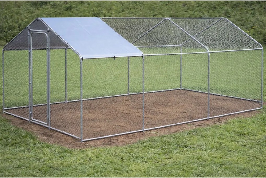 Výbeh pre sliepky BestBerg BBCH‑18 / 18 m² / 300 × 600 × 195 cm / kurník