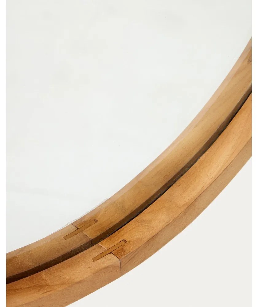 Nástenné zrkadlo s dreveným rámom 45x95 cm Magda – Kave Home