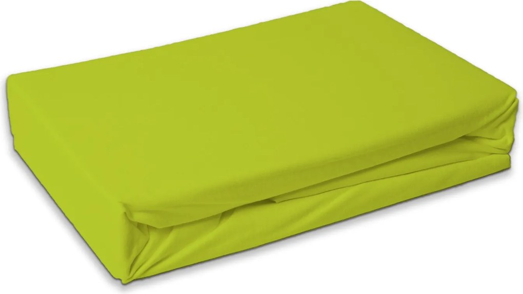 Froté plachta PREMIUM limetkové 160x200 cm