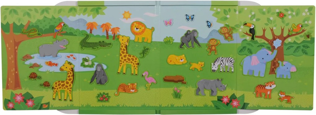 Magnetická hra Tiger Tribe Magna Carry - Džungľa