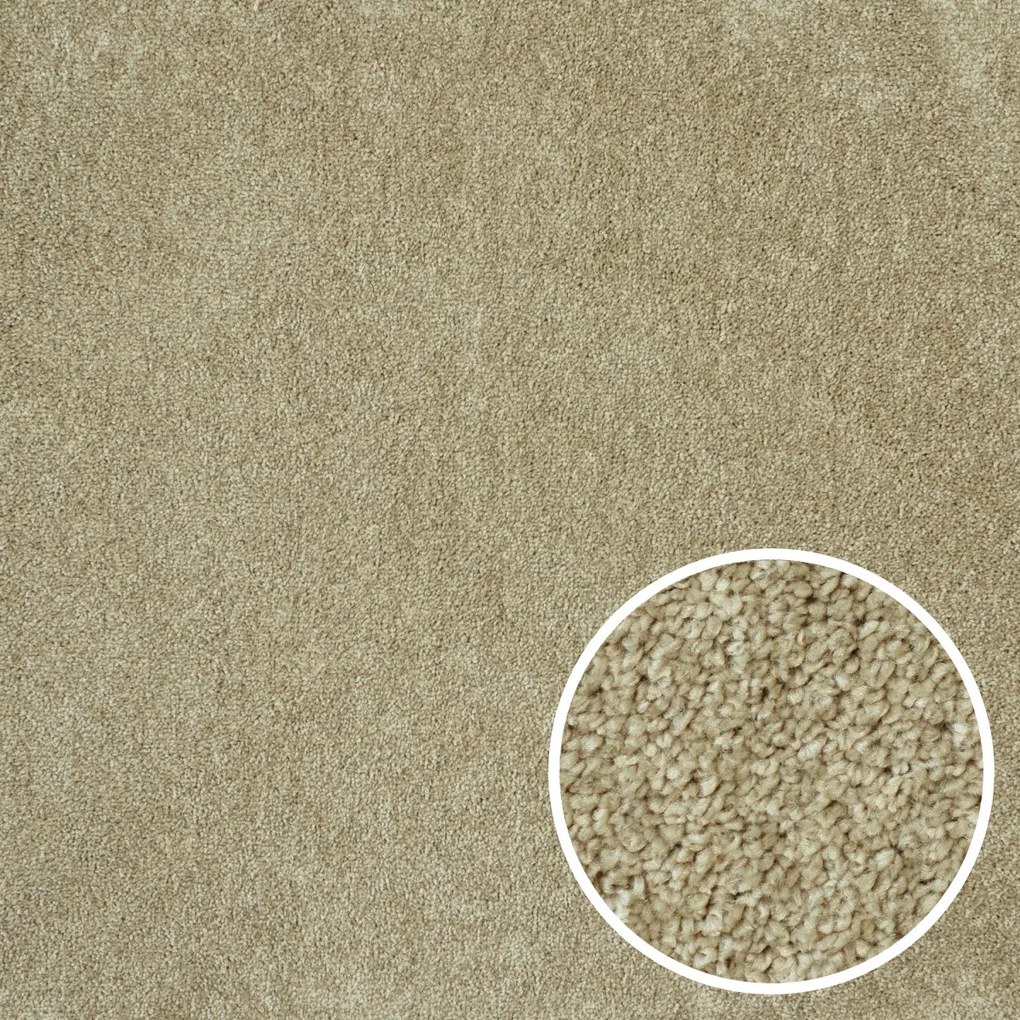 Metrážny koberec Feliz 056, na mieru, šíře 4m, béžová, filc, detská izba, ITC