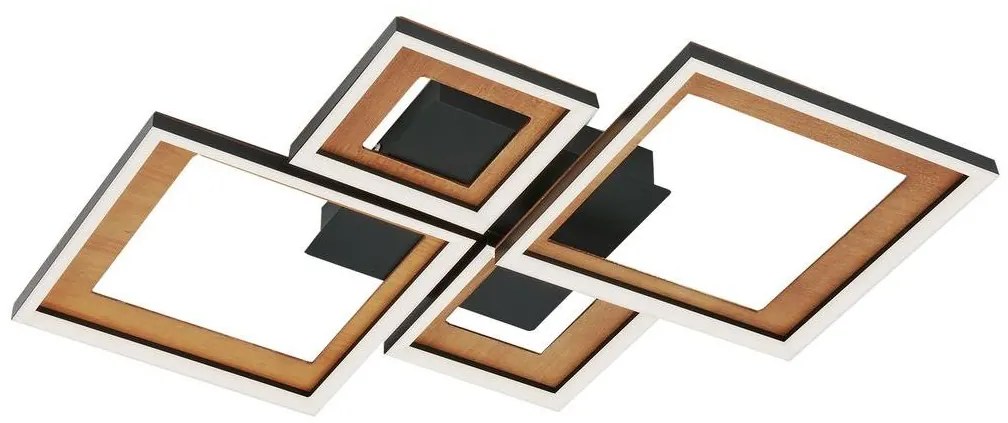 Brilo - LED Stmievateľný prisadený luster FRAME LED/38W/230V