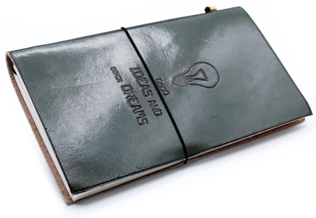 Kožený zápisník - Nápady a sny