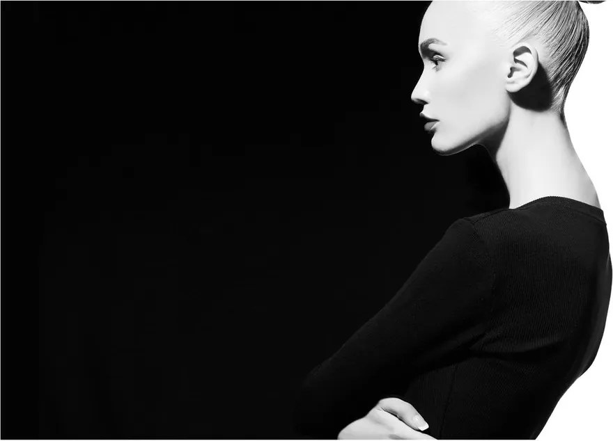Obrázok - Žena á la jin a jang (120x50 cm)