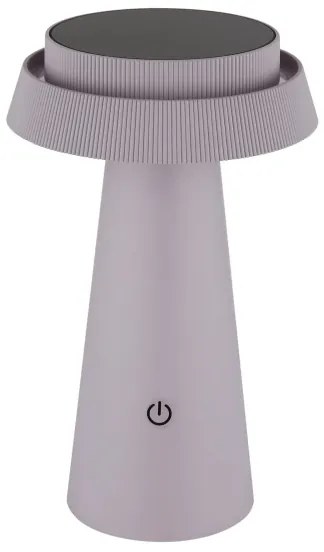 Globo 36624P - LED Stmievateľná solárna dotyková lampa LED/4W/3,7W IP54 ružová