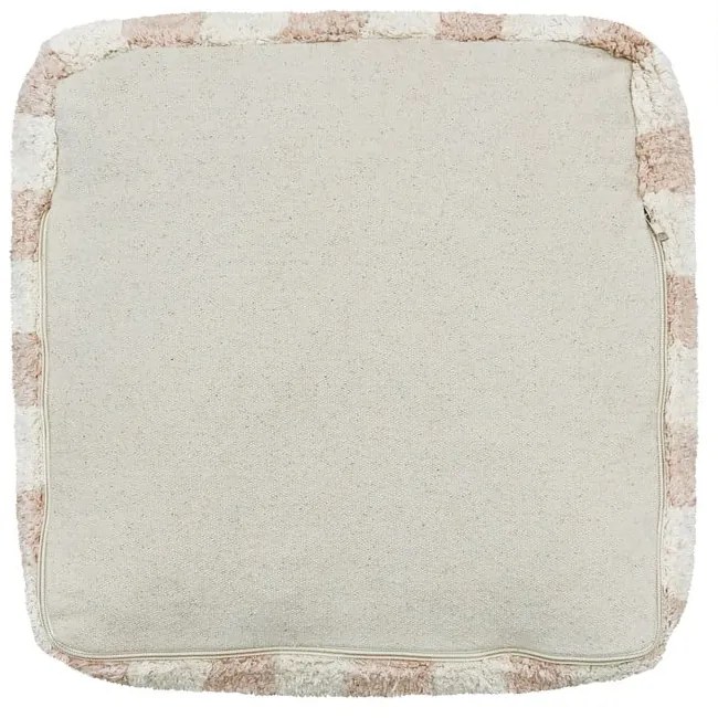 Svetloružový taburet Vichy Rose – Lorena Canals