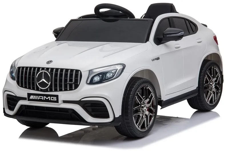 LEAN CARS ELEKTRICKÉ AUTÍČKO - MERCEDES QLC - NELAKOVANÉ BIELE - 4x45W MOTOR - 12V/7Ah BATÉRIA - 2023
