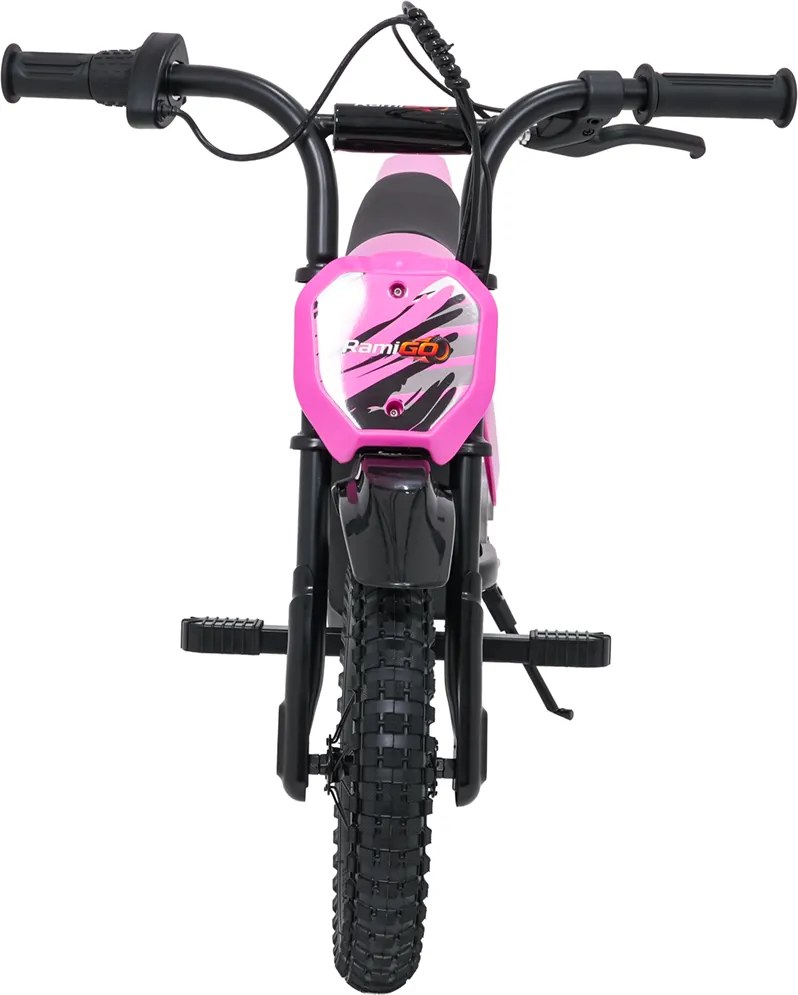 Ramiz Detský elektrický motocykel SHARK ružový