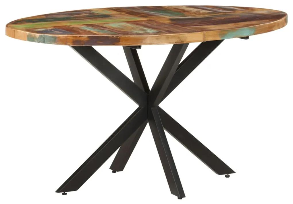 Jedálenský stôl 140x80x75 cm recyklovaný masív