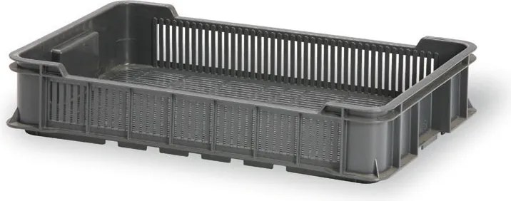 Plastové prepravky univerzálne, OZN 15-10, 600 x 400 x 116 mm