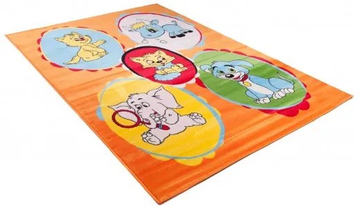 Koberec KINDER A660A CFV oranžový