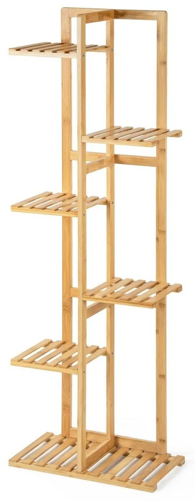 Stojan na rastliny G21 6 úrovní, bambus