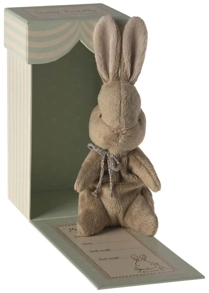 Maileg Plyšový zajačik My First Bunny – Brown