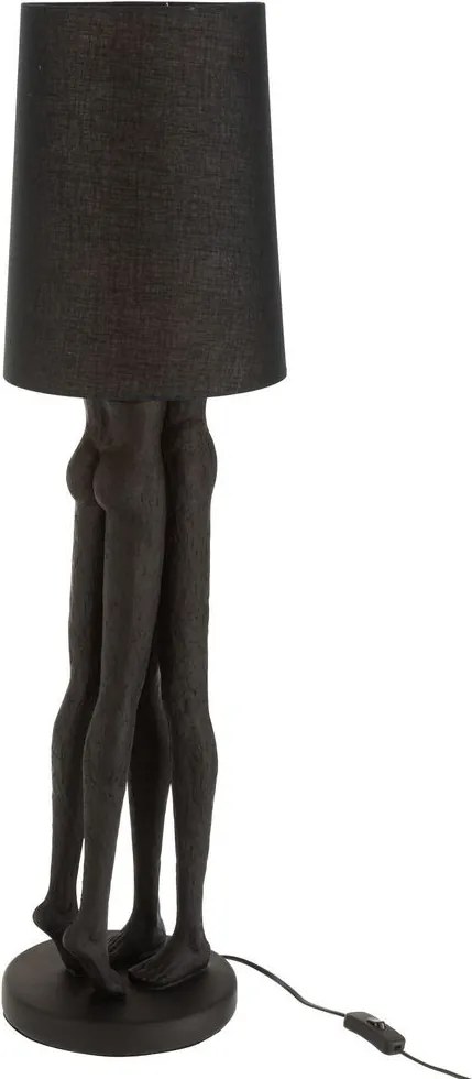 Biela stolná lampa súsošia ľudského páru Figurines – Ø 24*90 cm E27 / 60W