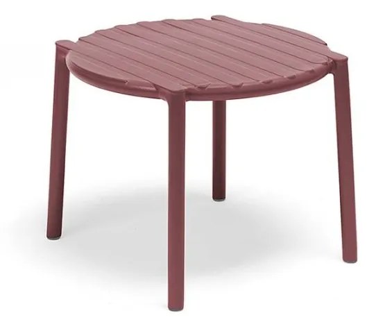 DOGA príručný záhradný stolík marsala