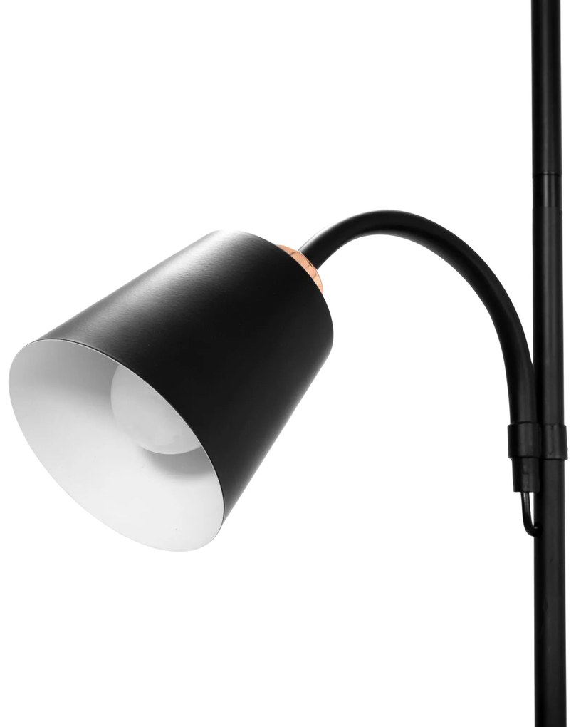 Toolight - Podlahová lampa APP924-2F, čierna, OSW-06328