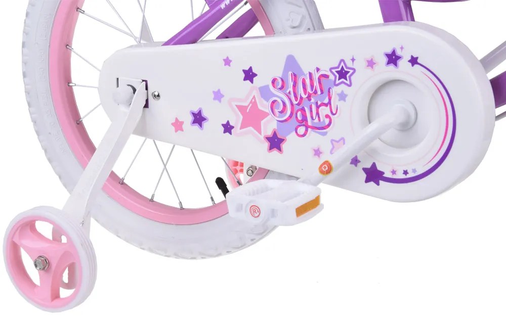 Detský bicykel STAR GIRL 14 RoyalBaby RB14G-1 - fialový