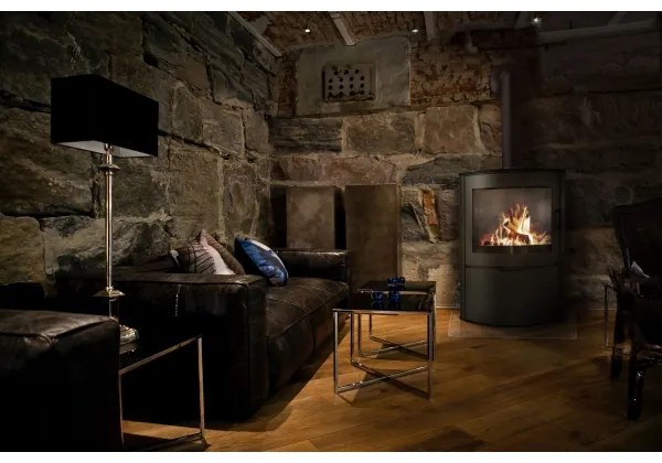 Kratki KOZA/AB/S/2 - Krbové oceľové kachle 10kW 150mm