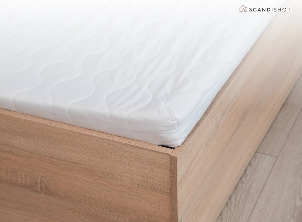 Penový matrac DELUXE 120 x 200 cm Ochrana matraca: VRÁTANE chrániča matraca