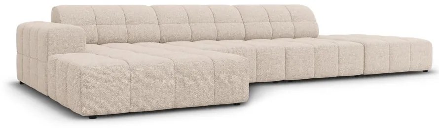 Béžová rohová pohovka (ľavý roh) Chicago – Cosmopolitan Design