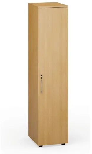 Kancelárska skriňa s dverami PRIMO Classic, 1781 x 400 x 420 mm, buk