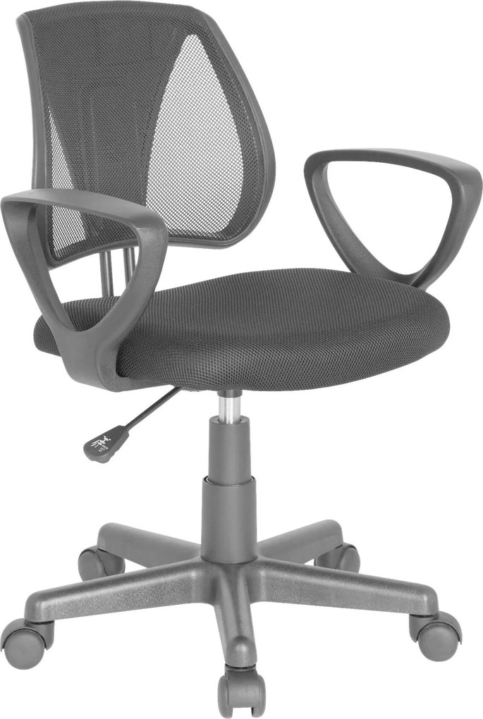 XXXLutz OTOČNÁ STOLIČKA PRE MLÁDEŽ, čierna MID.YOU - Online Only detský nábytok - 001918001306