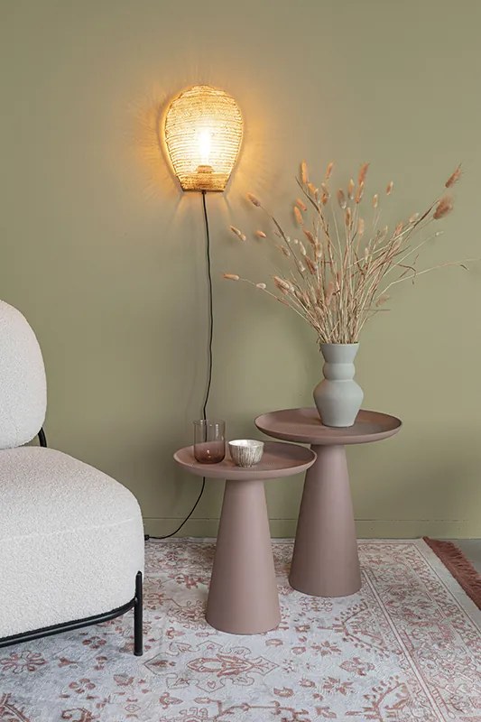 WL-Living Ringar farebný odkladací stolík - Modrá, 41,5 cm