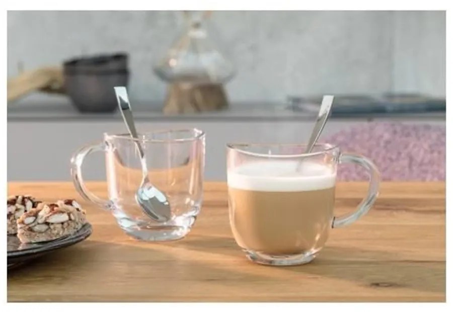 Leonardo Šálky na latte s lyžičkou 280 ml SET/2ks