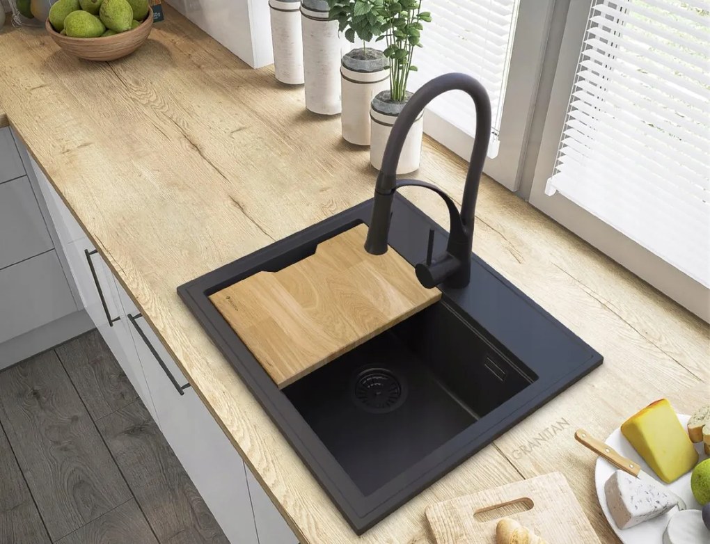 SINK Quality Sink Quality, buková drevená doska na krájanie 245x345 mm, hnedá, SKQ-CB.240x348