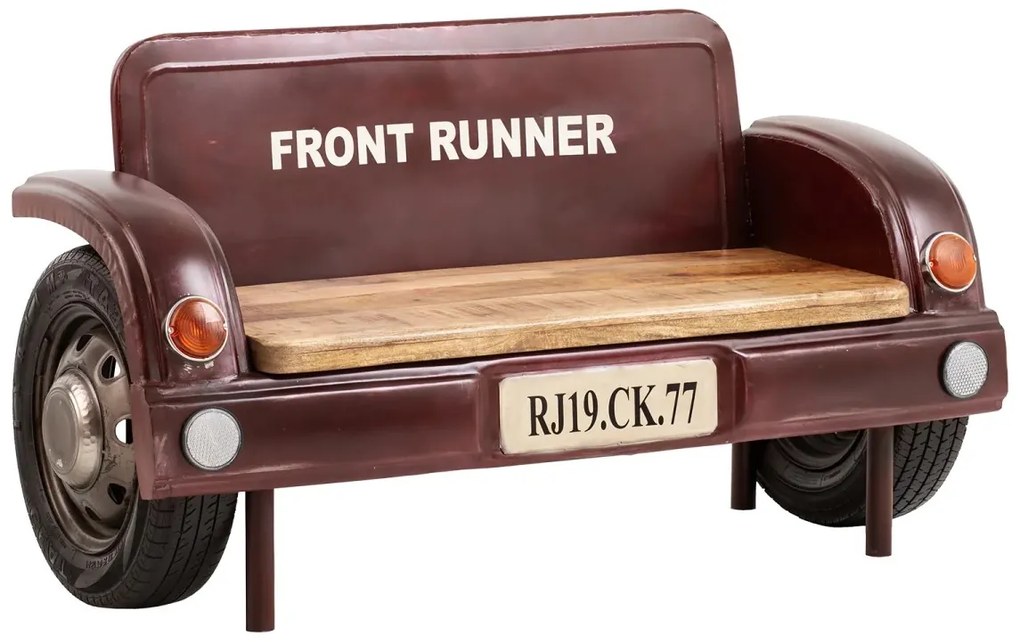 furniture-nabytek.cz - Produktový názov Masívna lavica Front Runner by sa do slovenčiny preložil ako Masívna lavička Front Runner.