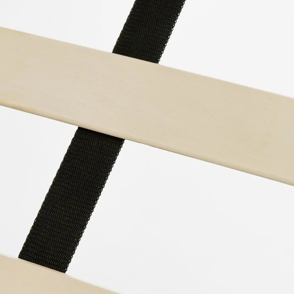 Sivá čalúnená dvojlôžková posteľ s úložným priestorom s roštom 180x200 cm Nahiri – Kave Home