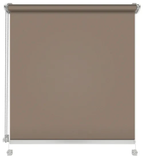 Gario Roleta Mini Standard Hladká Vlašský orech Šírka: 72 cm, Výška: 150 cm