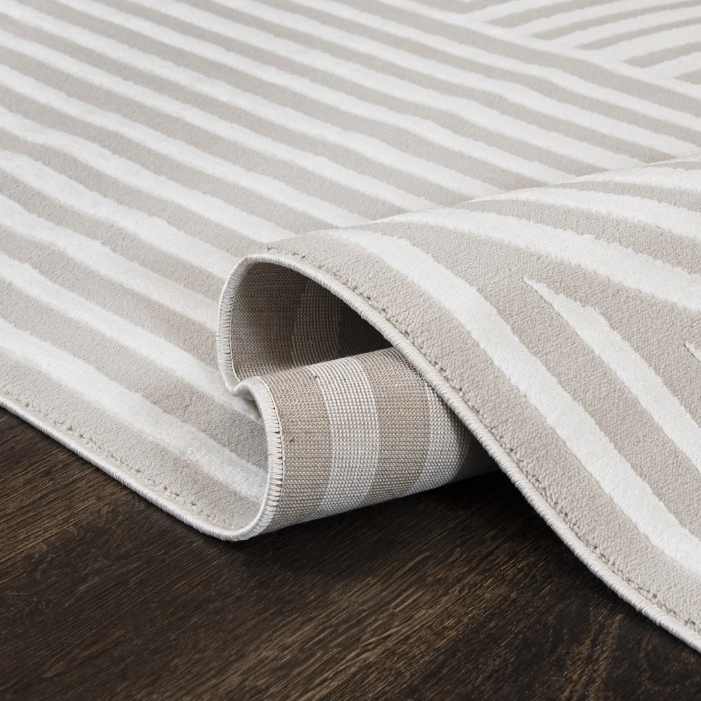 TA Koberec NG91A KRÉMOVÁ/BIELA ELLEN Rozmer: 140x200 cm