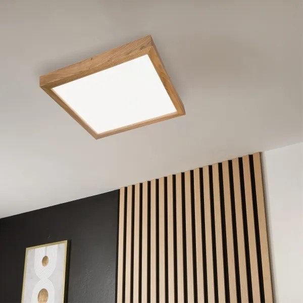 Brilagi - LED kúpeľňové svietidlo WOODY FRAME LED/50W/230V 60x60 cm IP44 dub