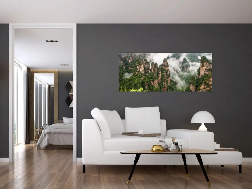 Obraz - National Park Zhangjiajie, Čína (120x50 cm)